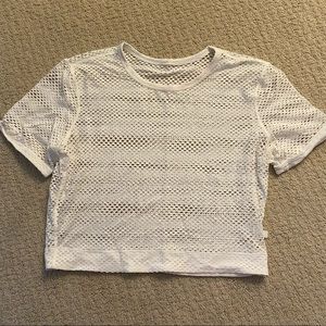 lululemon mesh crop